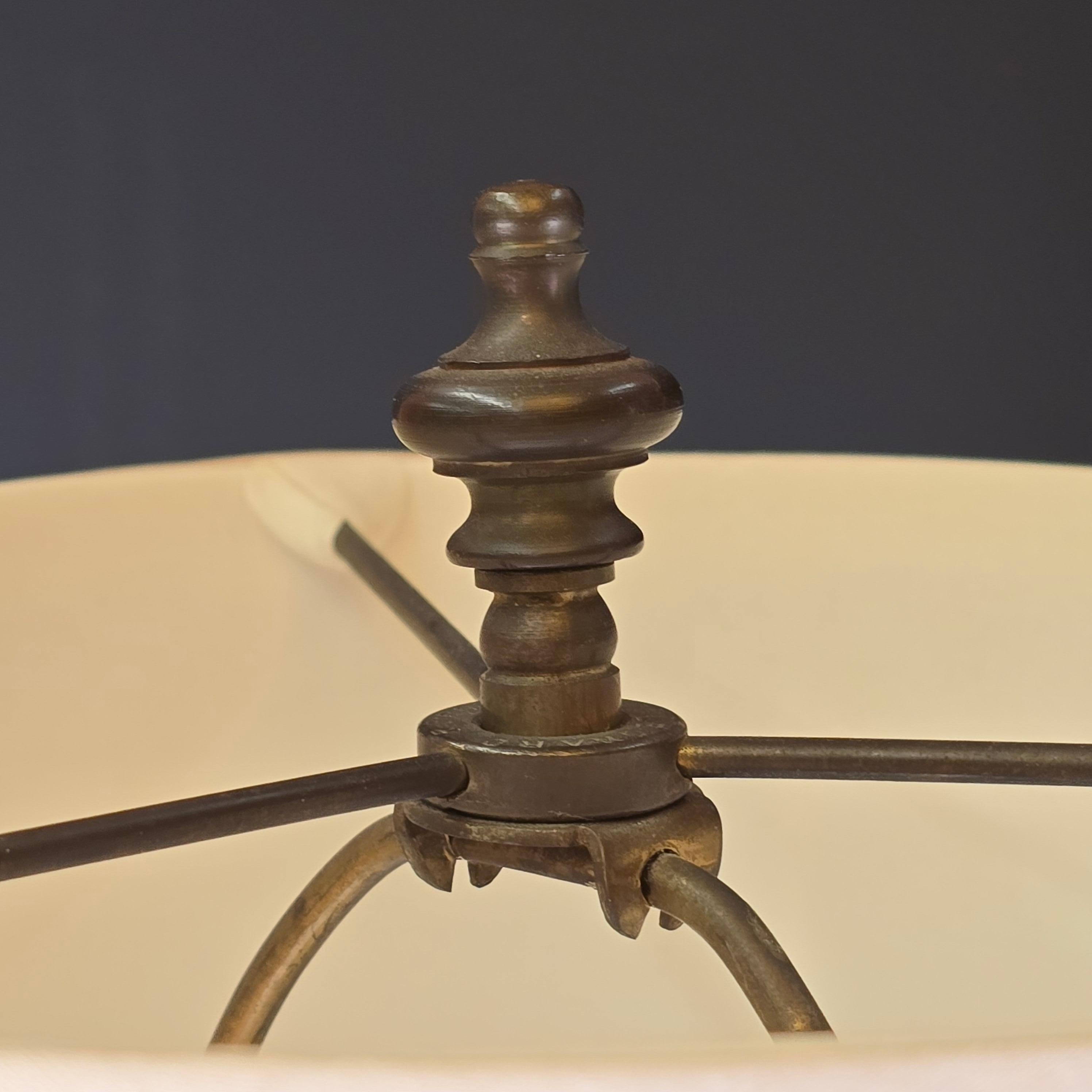Chinois Paire de lampes de table Sang de Boeuf en vente