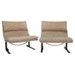 Pair of Saporiti Lounge Chairs