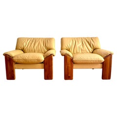 Pair of “Sapporo” armchairs by Mario Marenco for Mobil Girgi, Italy, 1970s