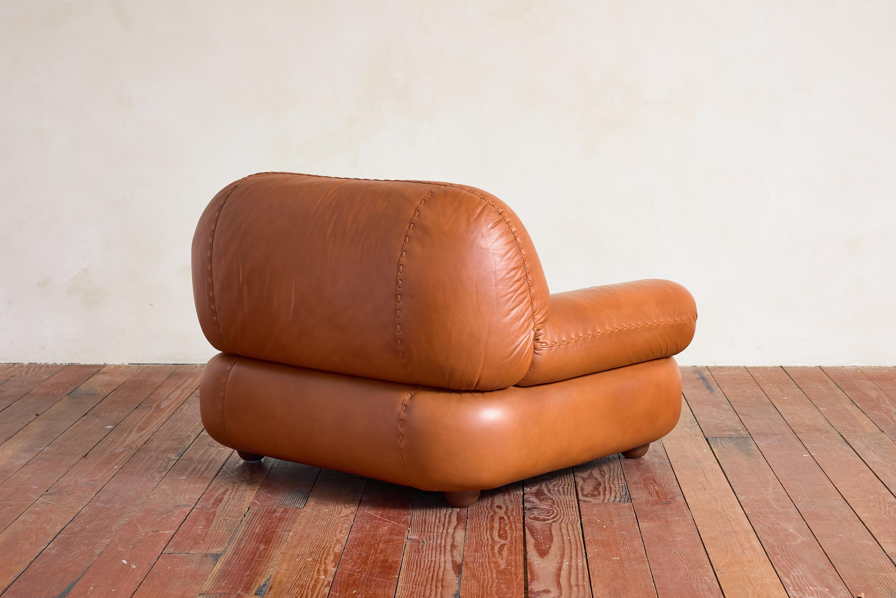 Metal Pair of Sapporo Armchairs by Mobil Girgi For Sale