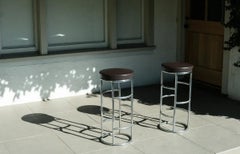 Pair of Satish Bar Stools, Eckart Muthesius