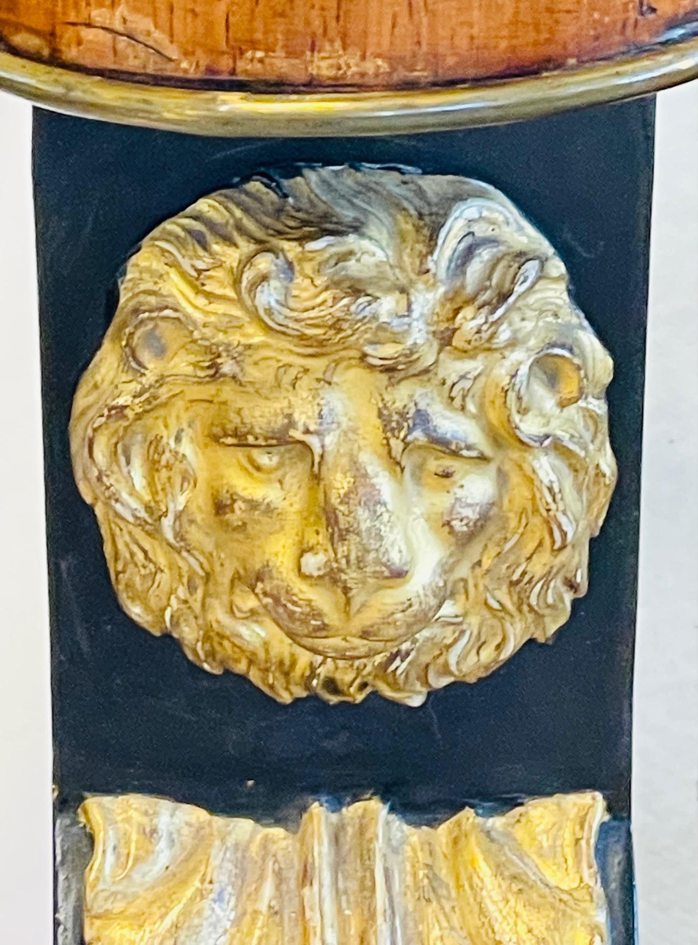 Pietto Bossi zugeschrieben, George III. zugeschrieben, Konsolen, Marmor, vergoldet, Holz, Italien, 1780 im Angebot 6