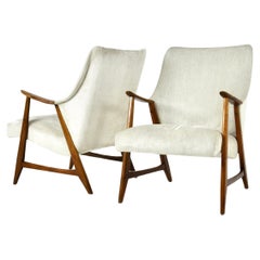Pair of Scandinavian Armchairs, 1960s
