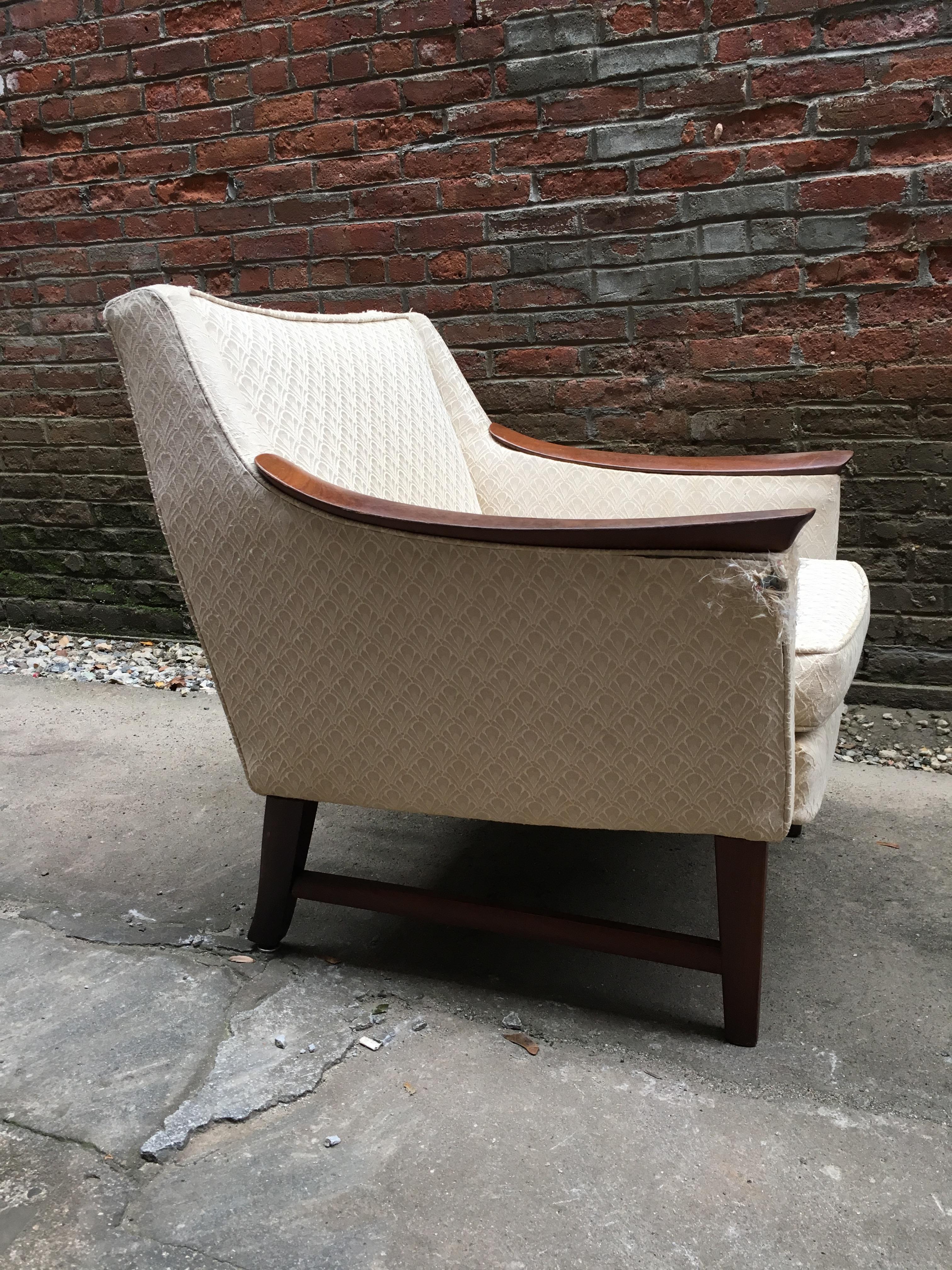 Pair of Scandinavian Armchairs in the Manner of Rastad and Relling 1