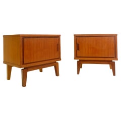 Pair of Scandinavian bedside tables, 1970s
