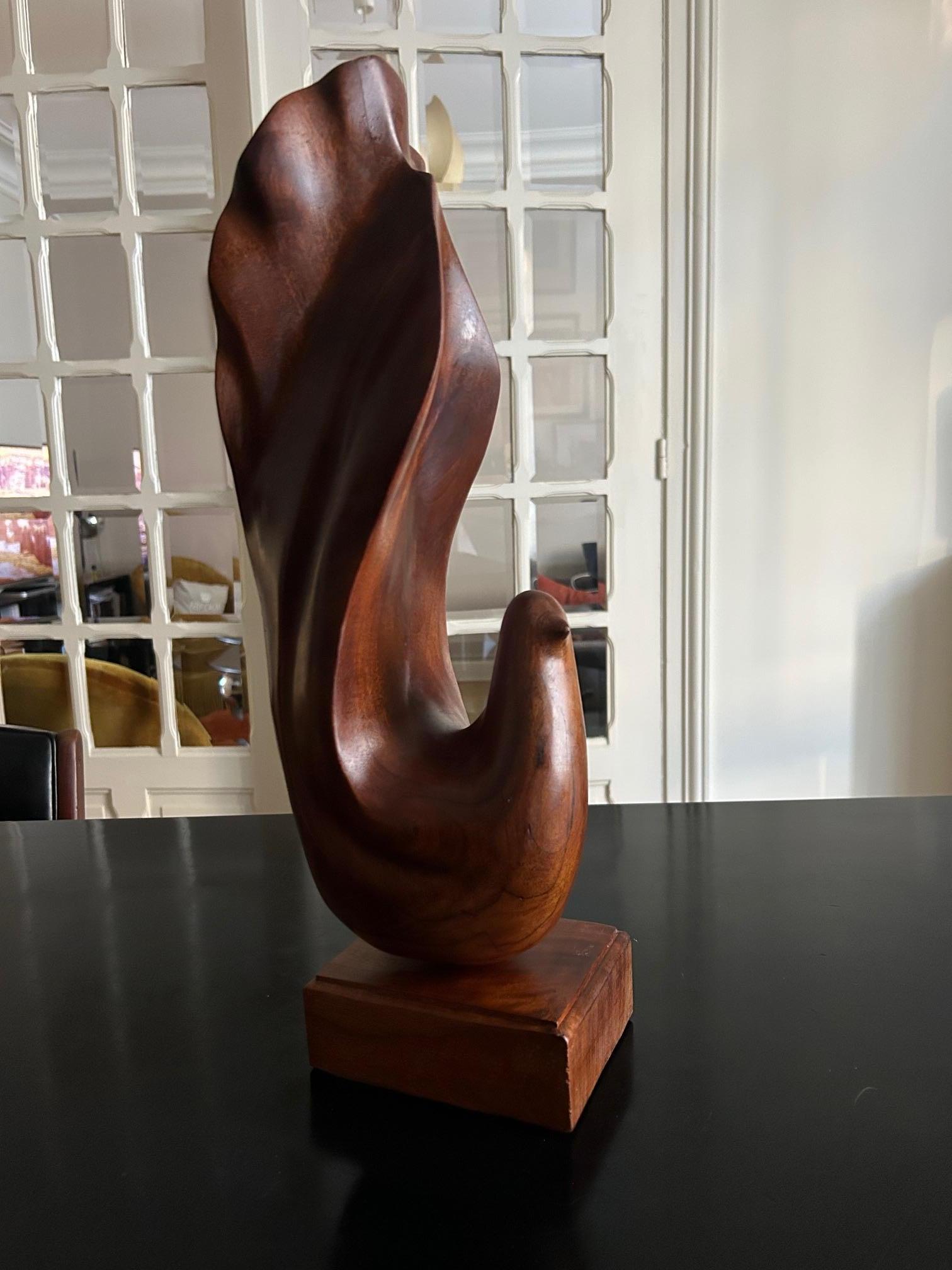 pair of scandinavian bird sculptures For Sale 11