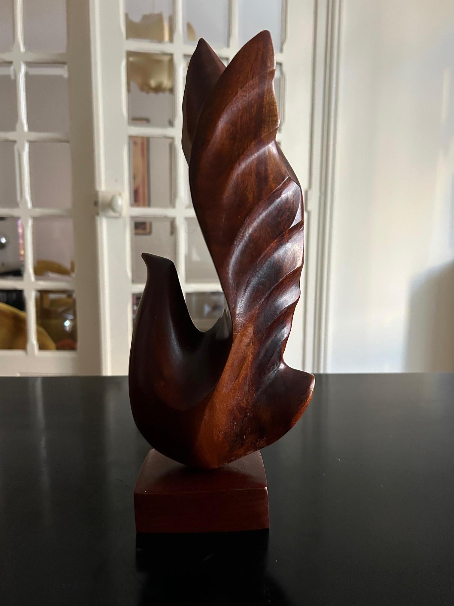 pair of scandinavian bird sculptures For Sale 1