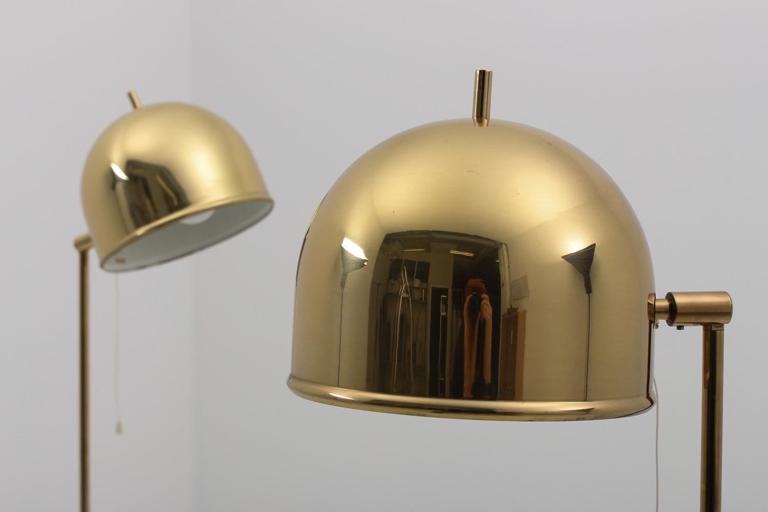 Swedish Pair of Scandinavian Floorlamps Model G-075 by Eje Ahlgren for Bergboms, Sweden