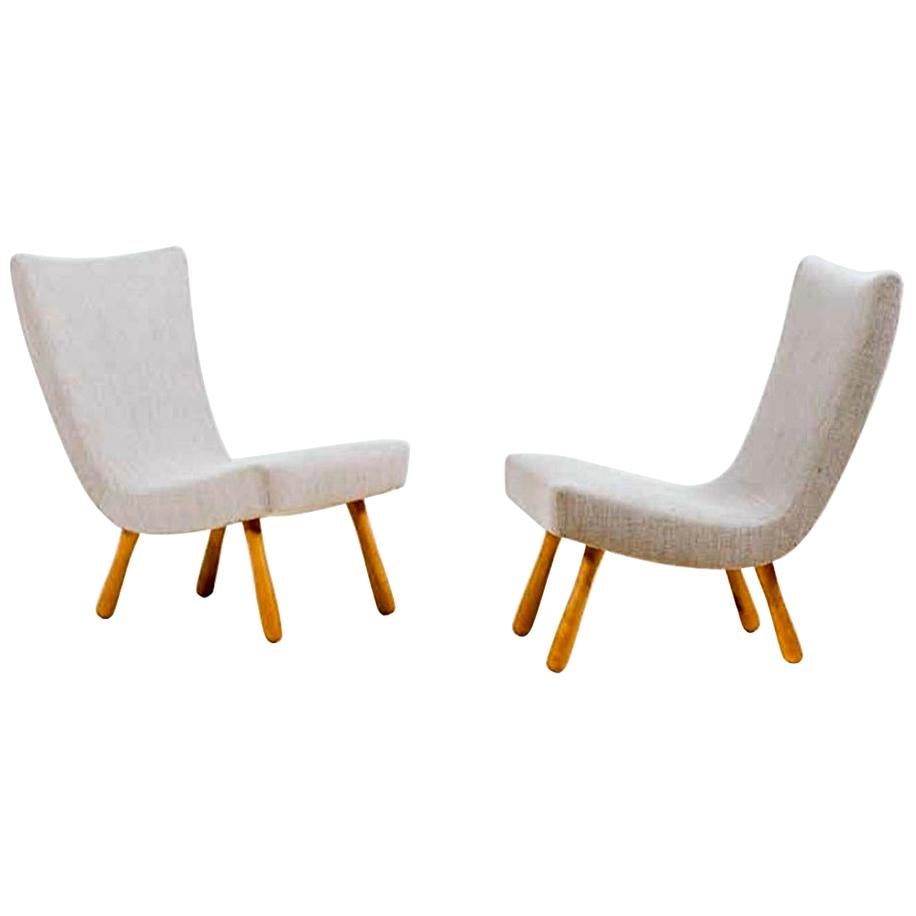 Scandinavian Lounge Chair at 1stdibs