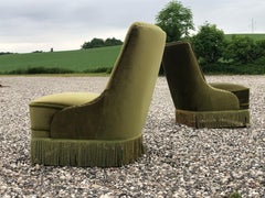 Pair of Scandinavian lounge Chairs