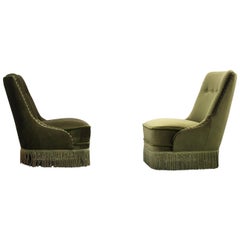 Pair of Scandinavian lounge Chairs
