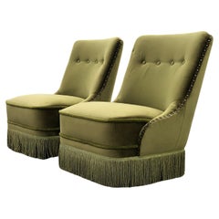 Pair of Scandinavian lounge Chairs