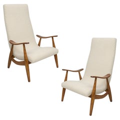 Pair of Scandinavian Mid-Century Lounge Chairs