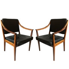 Pair of Scandinavian Midcentury Armchairs