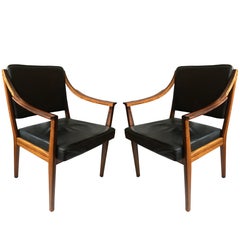 Pair of Scandinavian Midcentury Armchairs