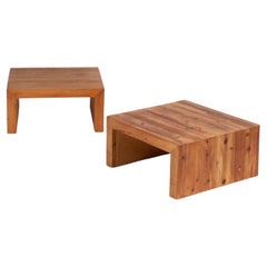 Wood Coffee and Cocktail Tables