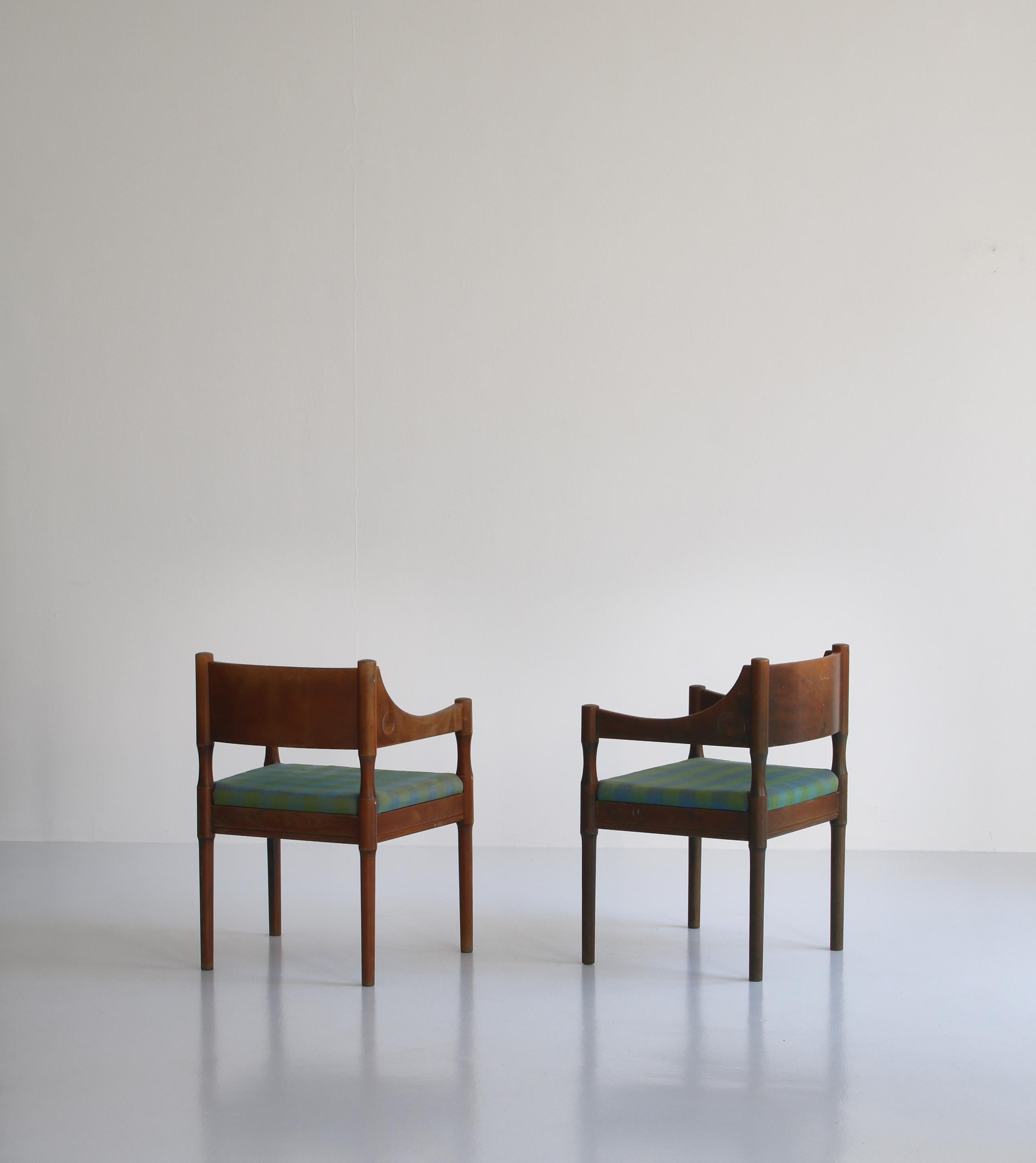 Danois Paire de fauteuils modernes scandinaves de 