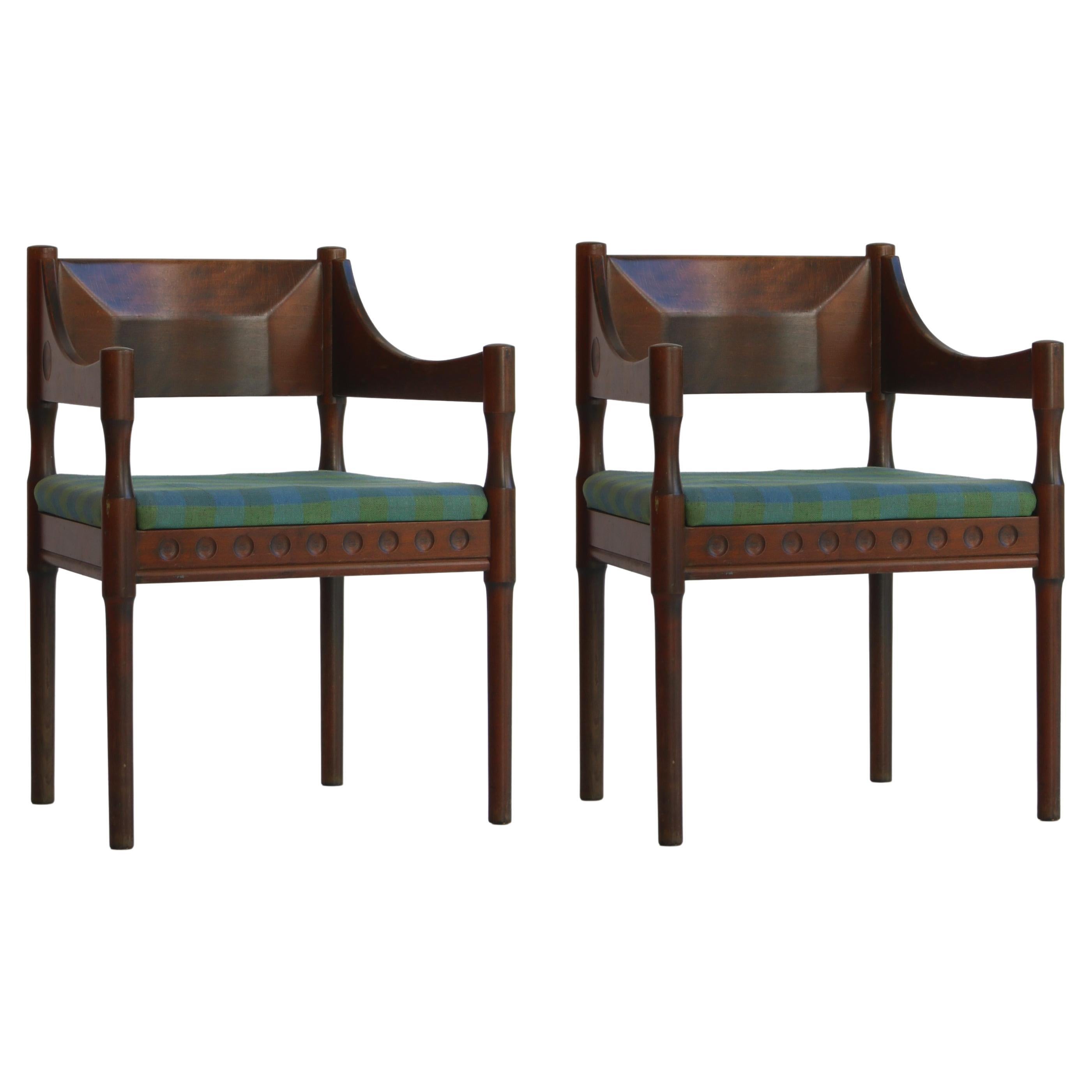 Pair of Scandinavian Modern Armchairs from "Nässjö Stolfabrik", Sweden, 1960s For Sale