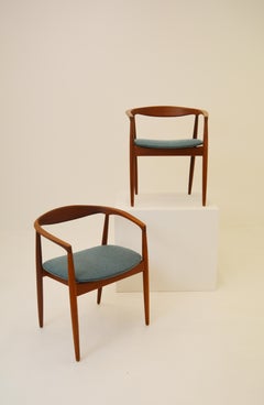 Pair of Scandinavian Modern Armchairs Troja Danish Design by Kai Kristiansen