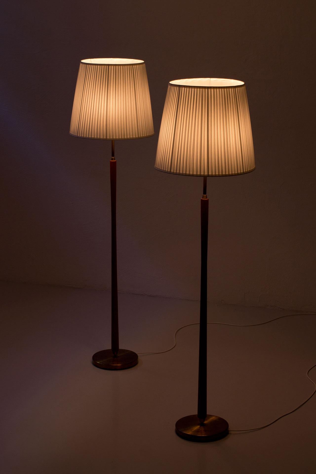 Pair of Scandinavian Modern Floor Lamps by ASEA, Sweden 9