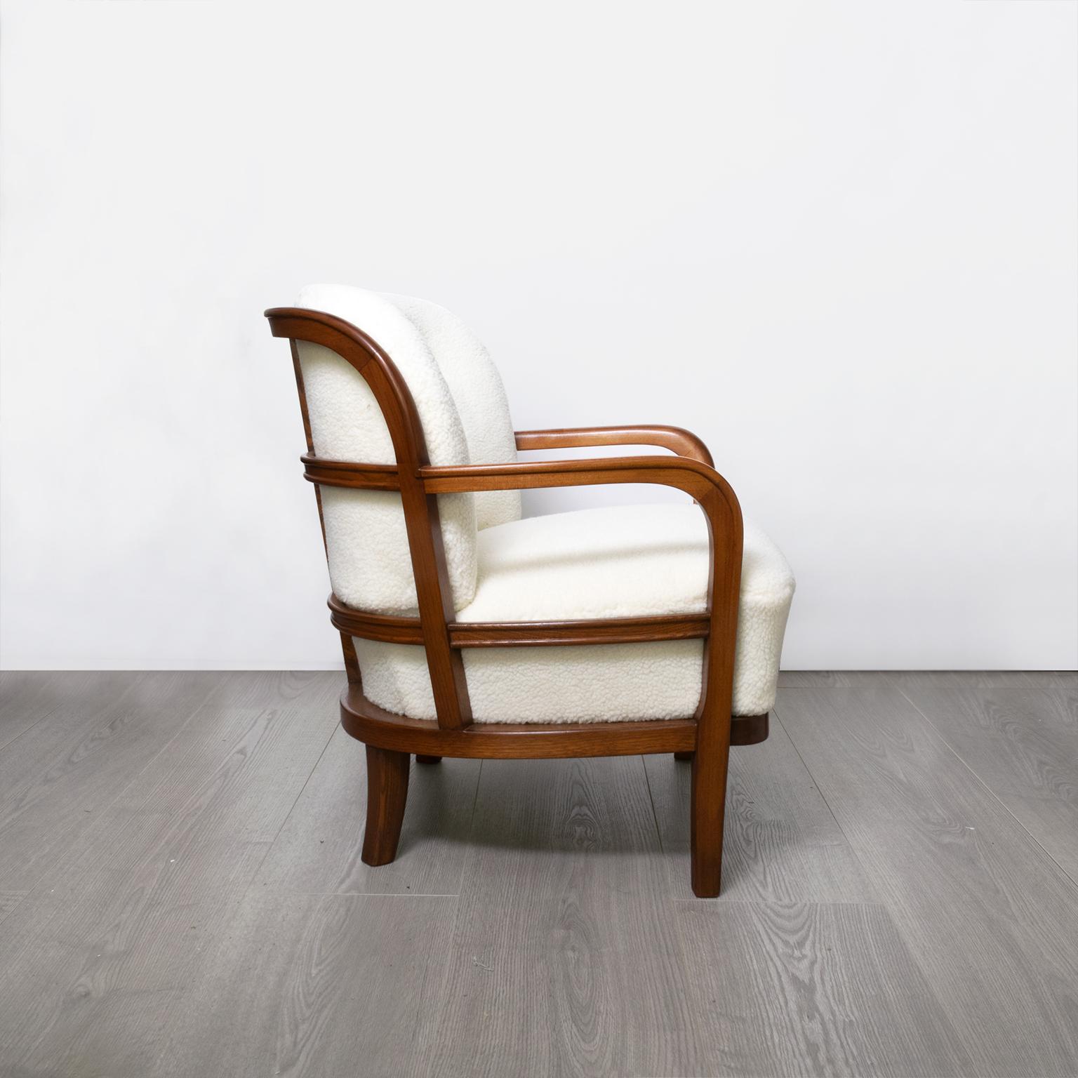 20th Century Pair of Scandinavian Modern Lounge Chairs by Carl-Johan Boman, Boman OY, Finland