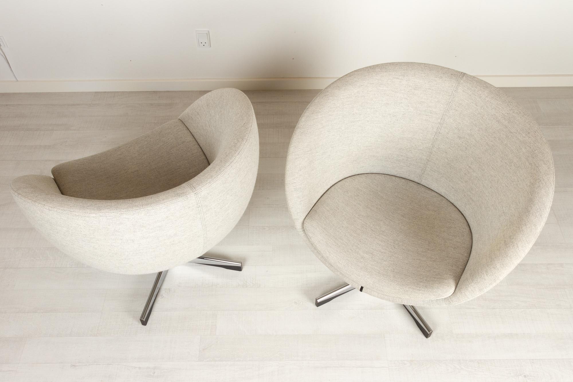 Pair of Scandinavian Modern Lounge Chairs by Sven Ivar Dysthe, 21st Century 6