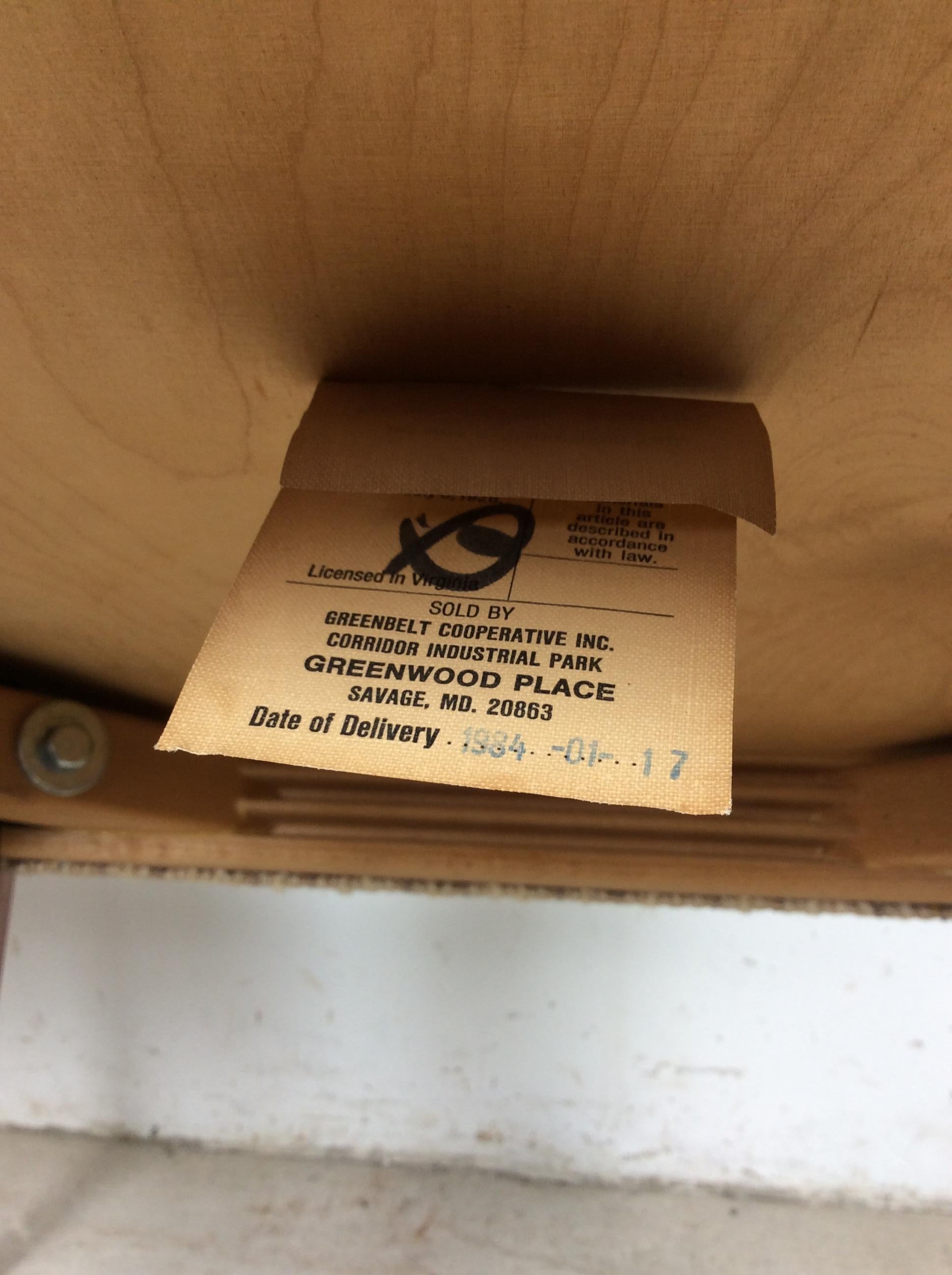 Paar skandinavische moderne Rosenholzstühle mit Vintage-Polsterung im Angebot 8