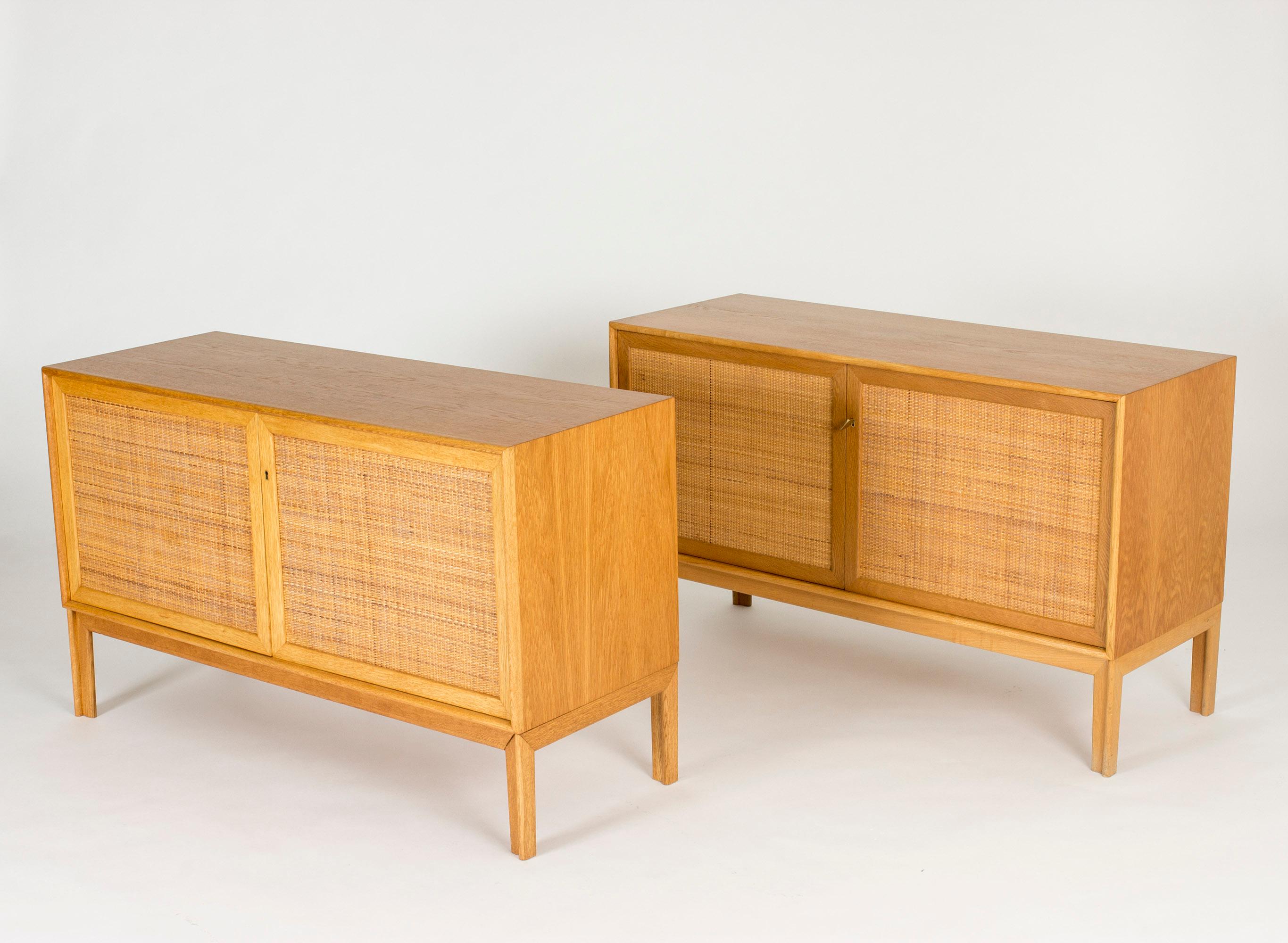 Pair of Scandinavian Modern Sideboards by Alf Svensson In Good Condition In Stockholm, SE