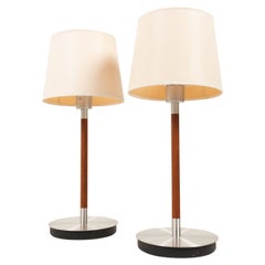 Paire de lampes de bureau scandinaves modernes par Belid, années 1970