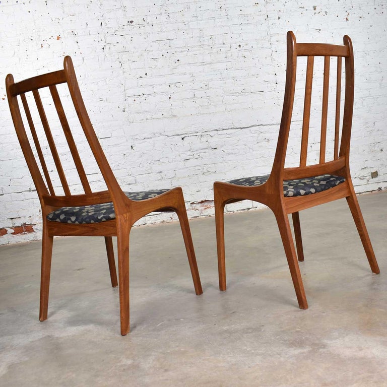 Scandinavian Modern Teak Side Chairs, Furniture Ontario Canada