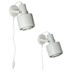 Pair of Scandinavian Modern Wall Lights, 1960/1970s