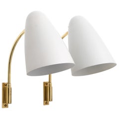 Pair of Scandinavian Modern Wall Lights by Lisa Johansson-Pape for Orno, 1950s