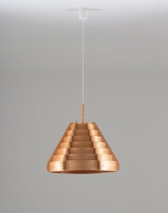 Pair of Scandinavian Pendants in Pine by Hans-Agne Jakobsson