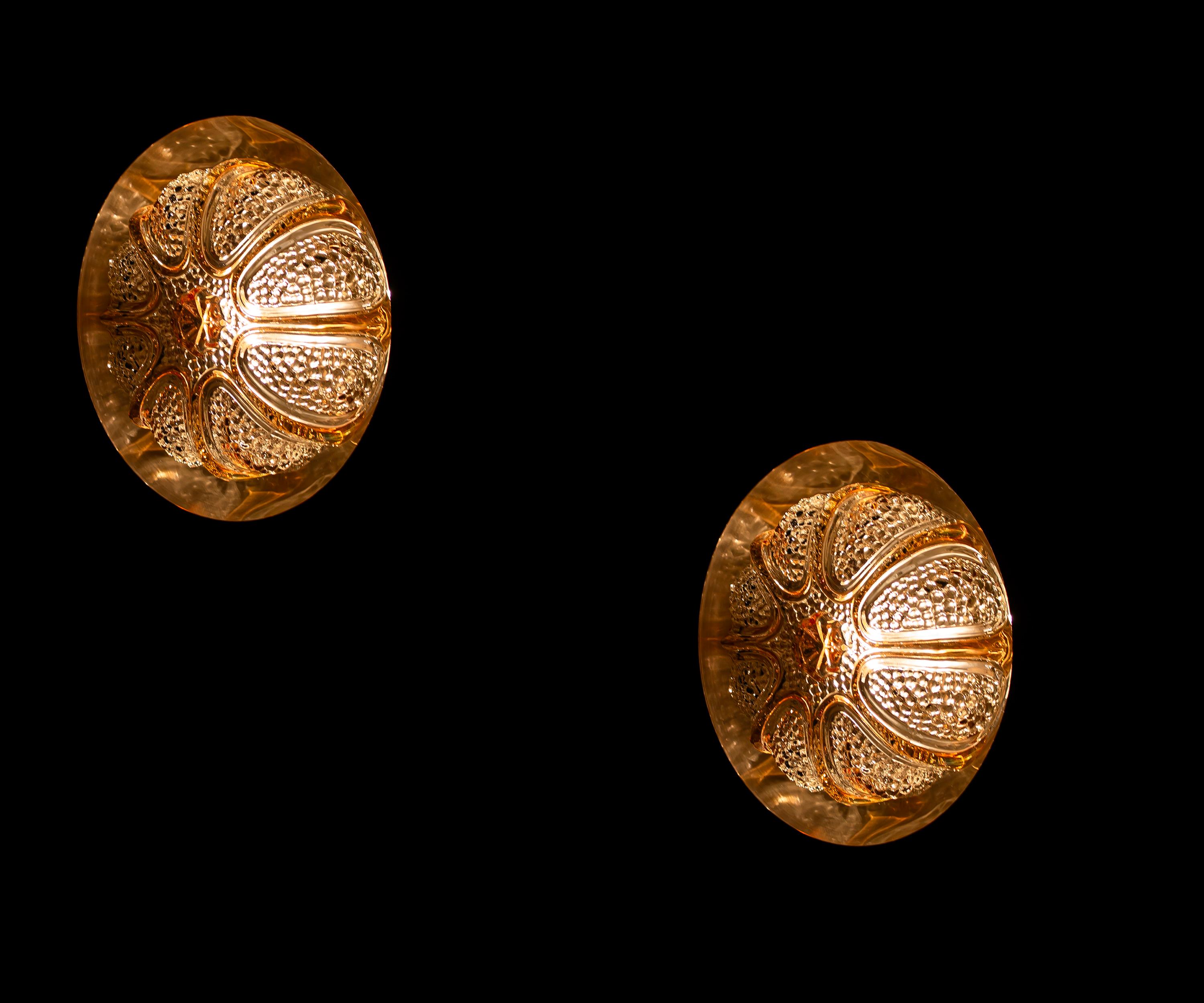 Paar skandinavische Wall Lights von, 1970er Jahre im Angebot 1