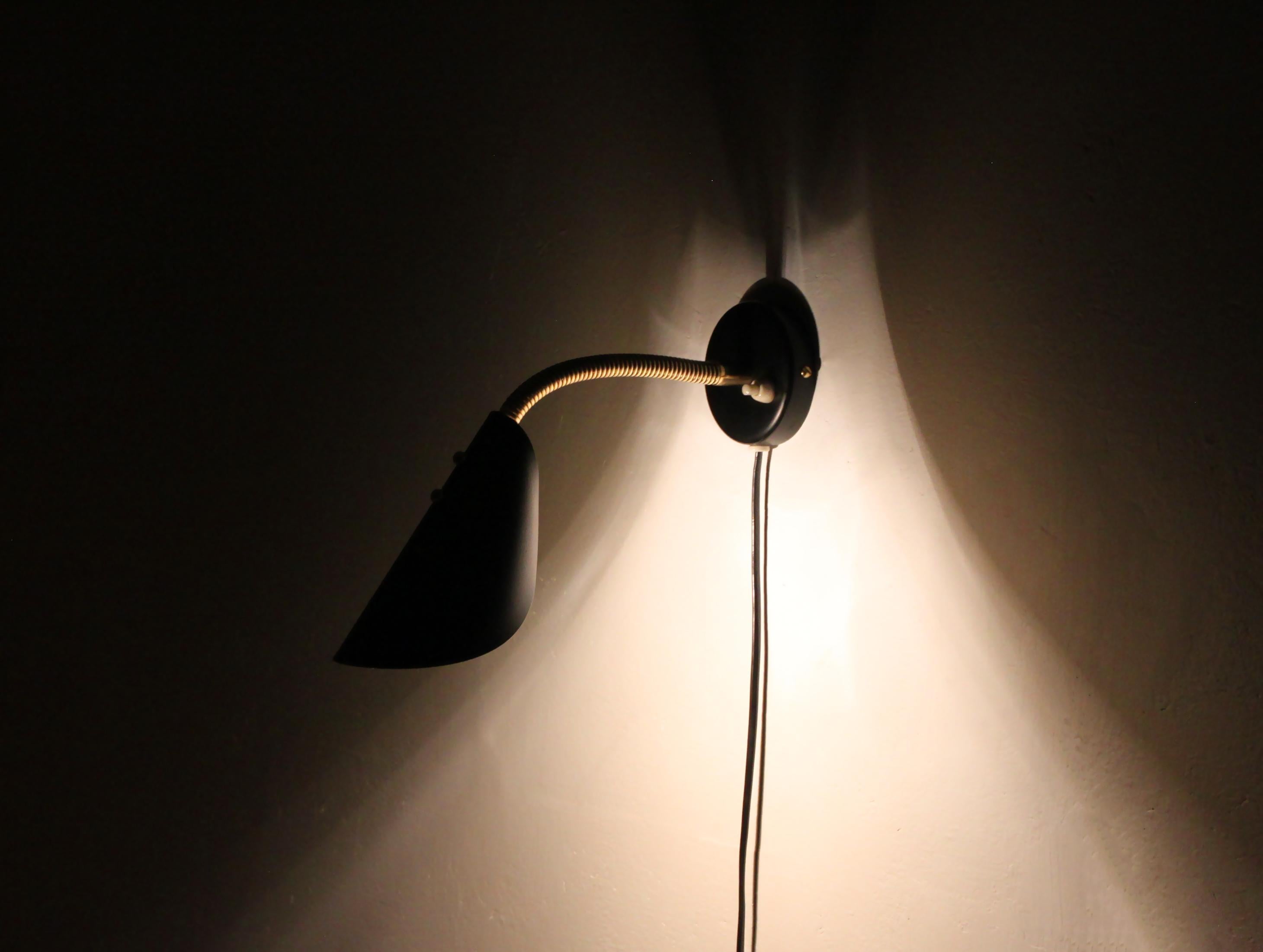Pair of Scandinavian Wall Lights by AWF, Norway, 1960s 2