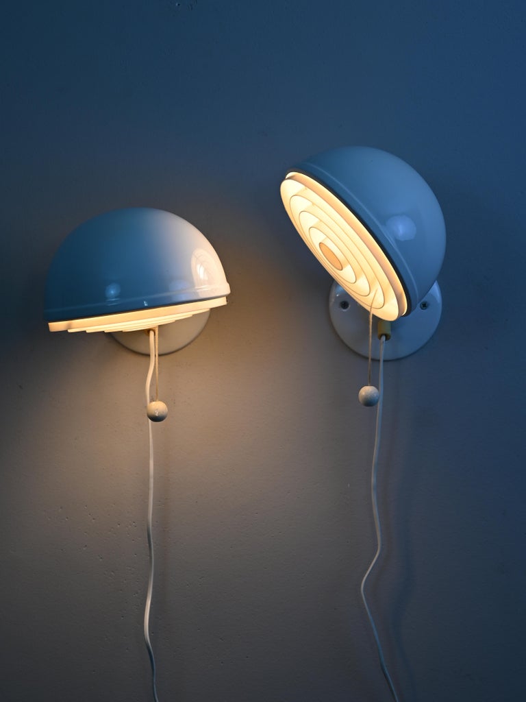Image showcasing Pair of Scandinavian Wall Sconces For Sale at 1stDibs