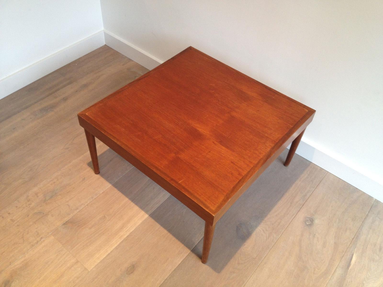 Pair of Scandinavian Wooden Side Tables. Circa 1960 For Sale 1
