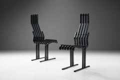 Pair of "Scheletro" Chairs by Kari Asikainen for P. O. Korhonen Oy, Finland 19