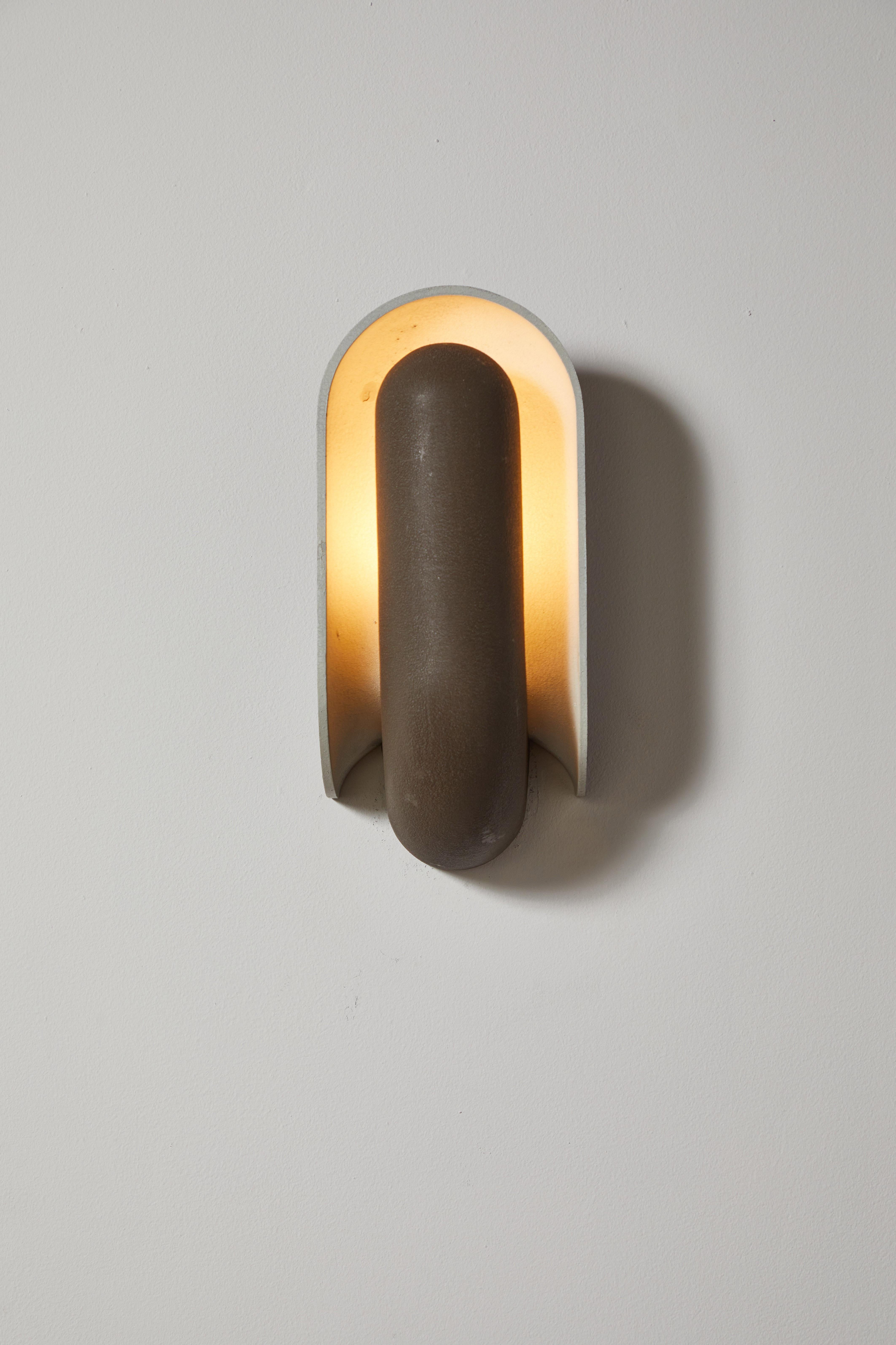 Dutch Pair of Schelpdier Sconces by Piet Cohen for RAAK