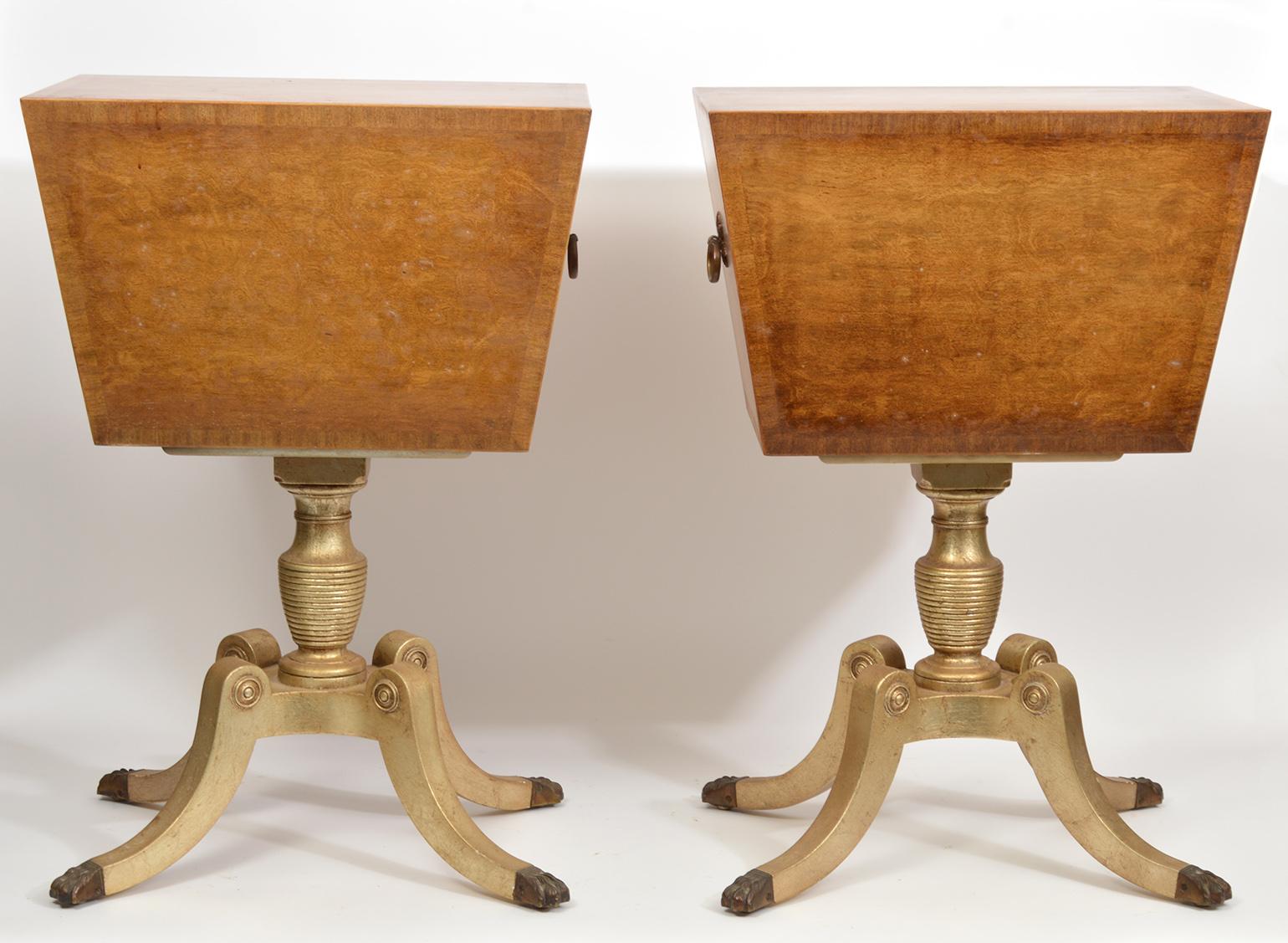 Pair of Schmieg and Kotzian Mid Century Side / End Tables 1