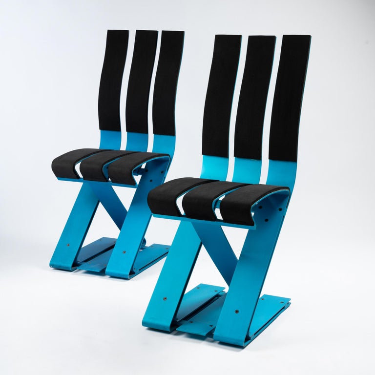 Pair of School Chairs by Ron Arad for Vitra, 1988 For Sale at 1stDibs