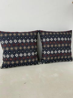 Pair of Schumacher Ayumi Performance 22" Throw Pillows