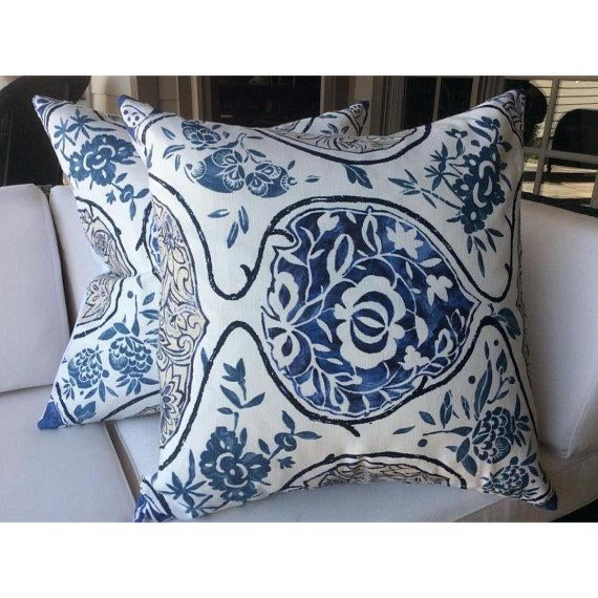 Questi copricuscini di Schumacher sono realizzati in 