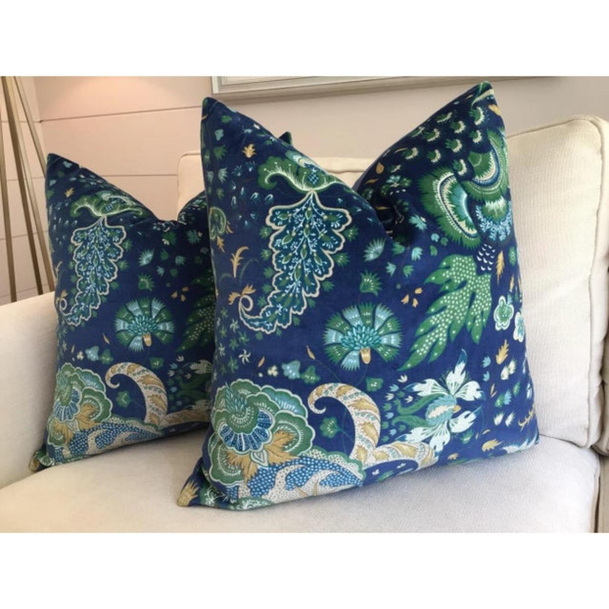 Americano Coppia di cuscini Schumacher 