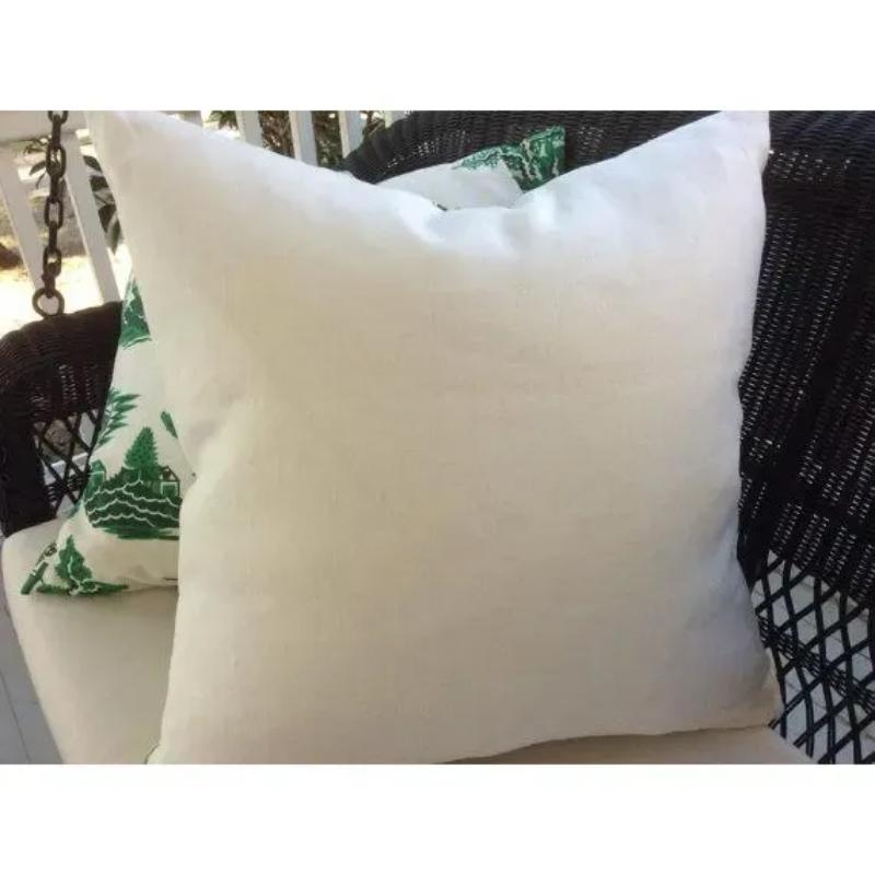 Americano Coppia di cuscini Schumacher in stile cineseria 