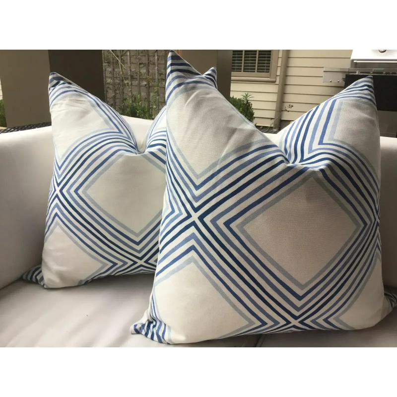 Americano Coppia di cuscini Schumacher 