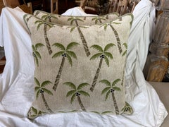 Pareja de cojines textiles Schumacher "Coconut Grove"