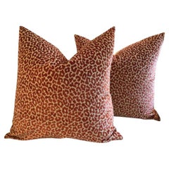 Coppia di cuscini in velluto Schumacher Timothy Corrigan Madeleine