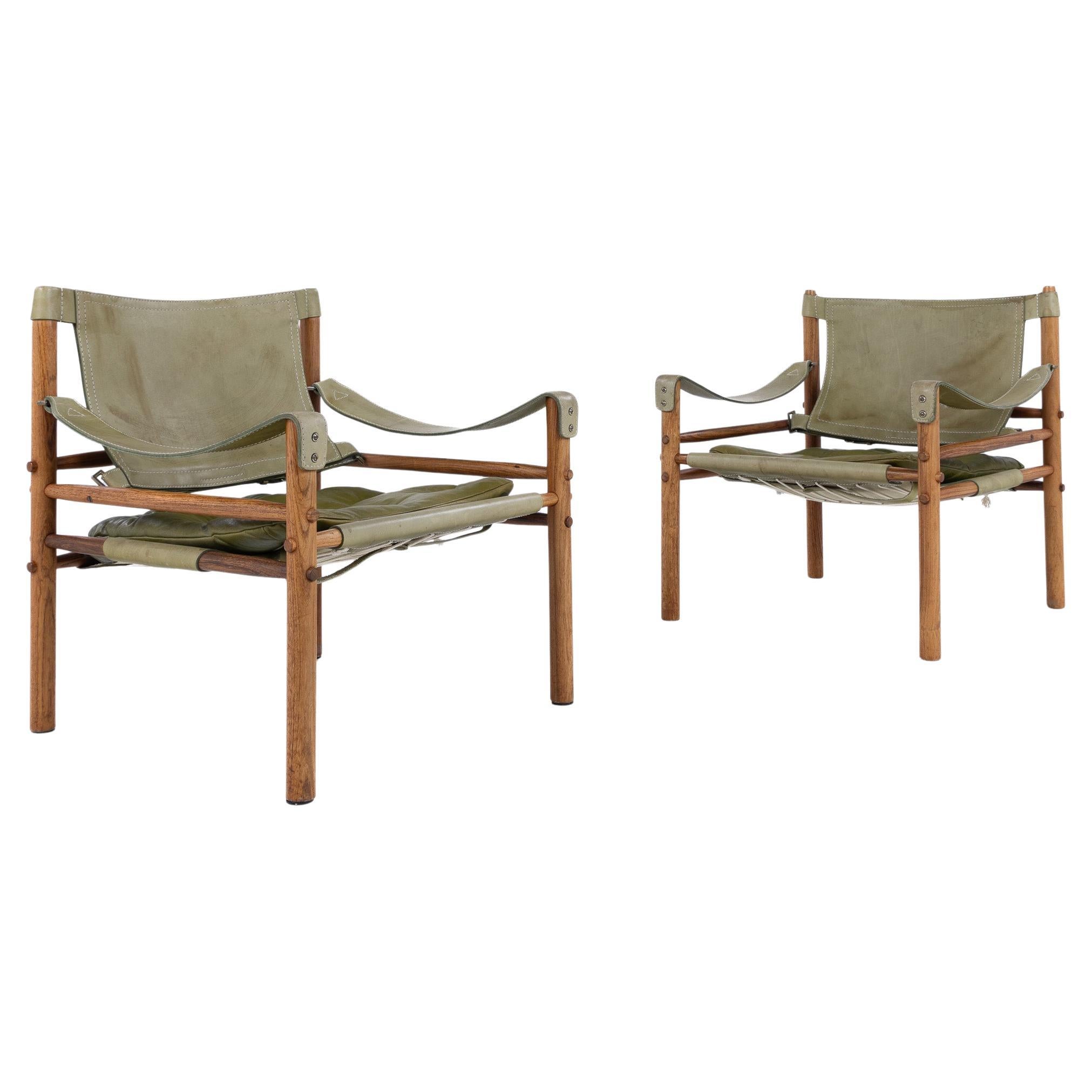 Pair of Scirocco lounge chairs by Arne Norell