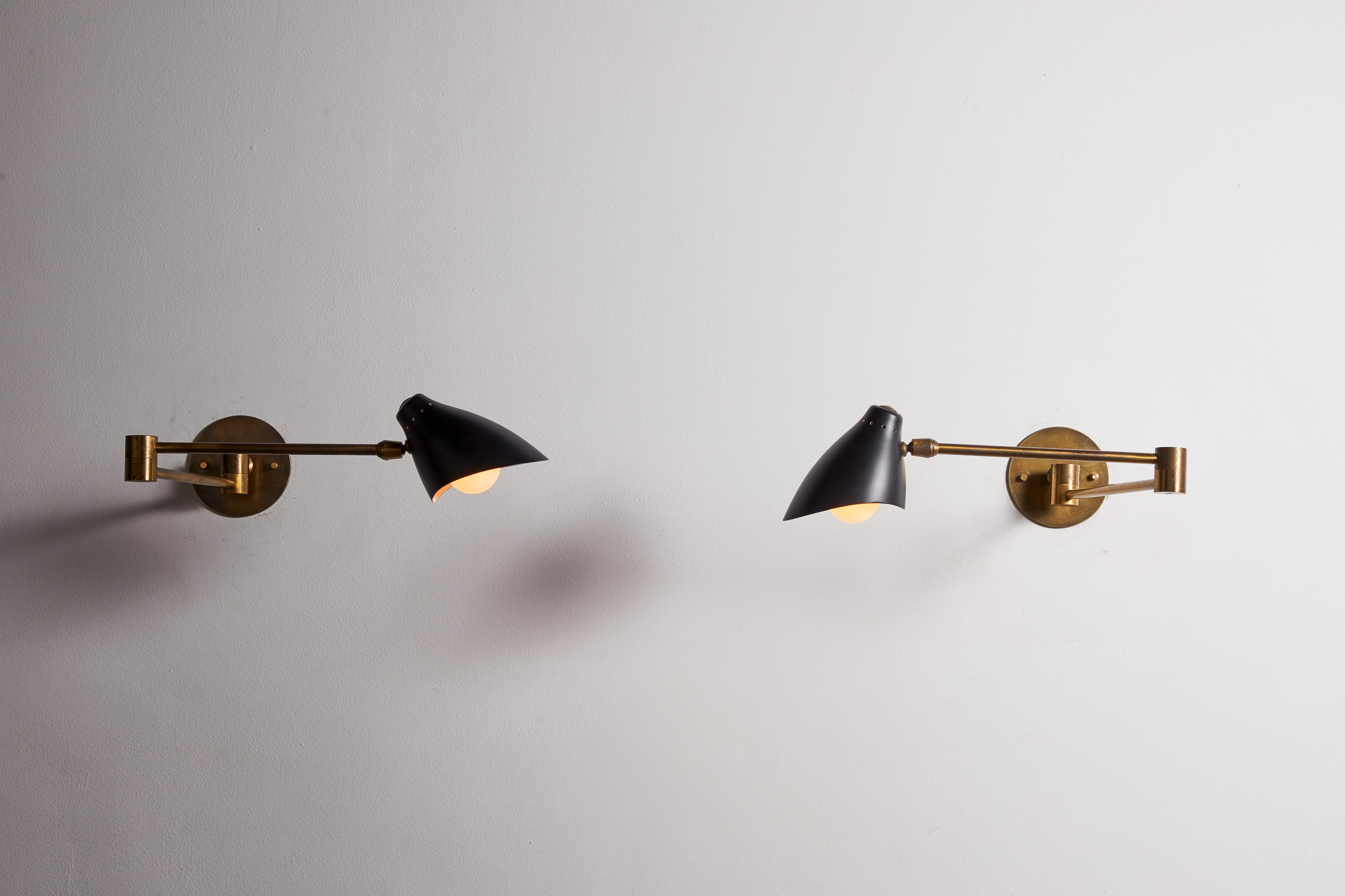 Pair of Sconces by Angelo Lelli for Arredoluce 1